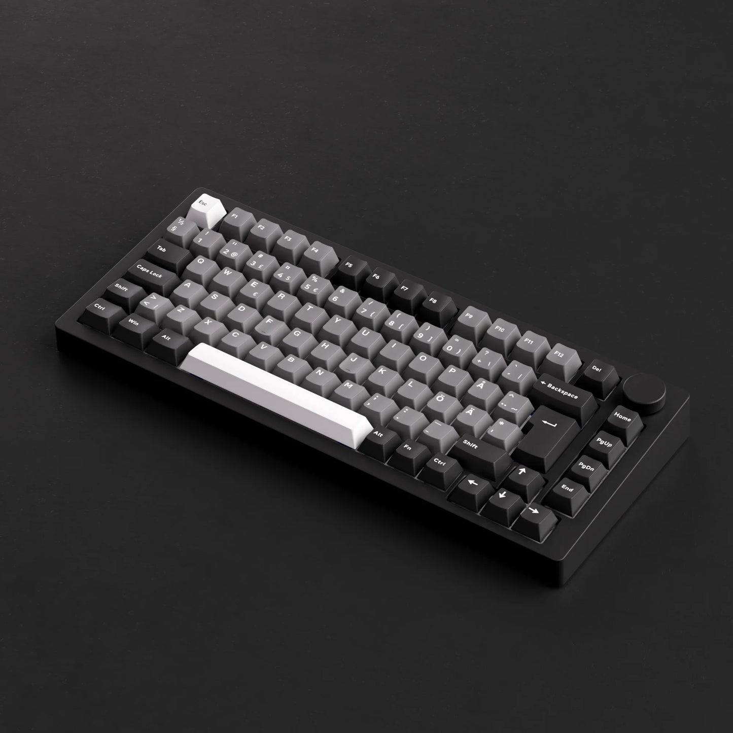 Akko MonsGeek M1 V5 Three-mode Mechanical Keyboard/Barebone Kit VIA 75% 3/5 Pin Customized Hot Swap RGB Rapid Disassemble Gasket