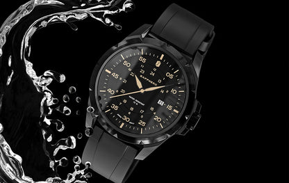 SAPPHERO herenhorloge – Luxe quartzhorloge, waterdicht tot 50 m, voorzien van een geïmporteerd uurwerk en een roestvrijstalen kast – Een ideaal cadeau-idee voor mannen.