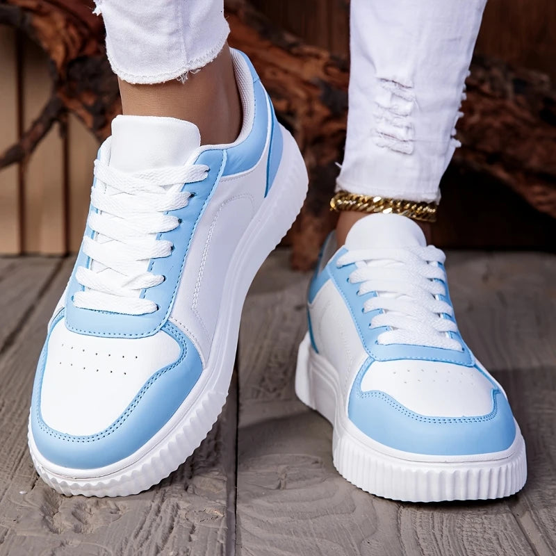 Women Shoes Man Casual Vulcanize Shoe Lace Up Women's Sneakers Non Slip Lightweight Comfortable Unisex Sports Shoes
