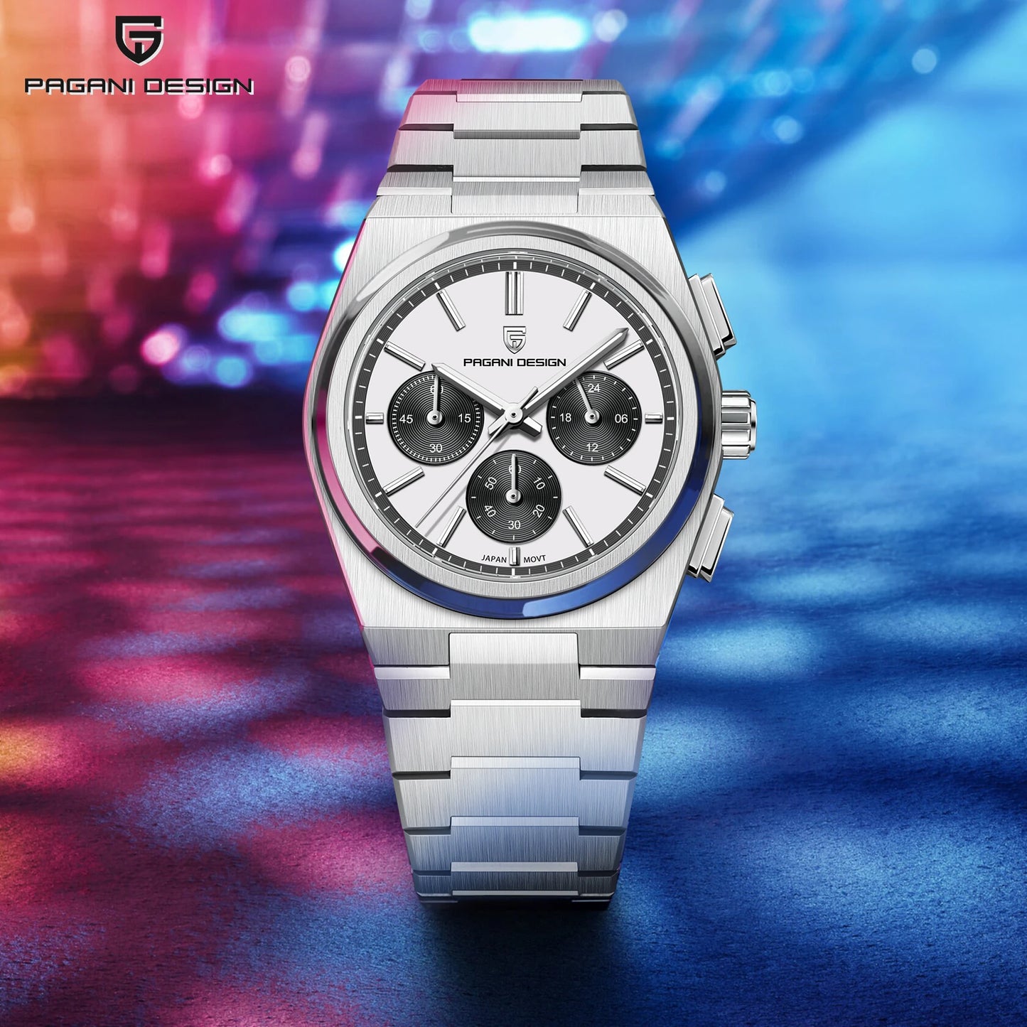 PAGANI DESIGN Men Quartz Watches Sports Waterproof WristWatch for Men Sapphire Glass Automatic Watch Relogio Masculino PD1761