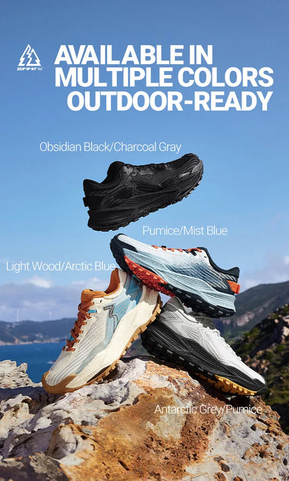 361 Degrees WUXIA 2.0 leichter, weicher, luftiger, reaktionsfreudiger, rutschfester, vielseitiger Outdoor-Wanderschuh für Herren 672542201