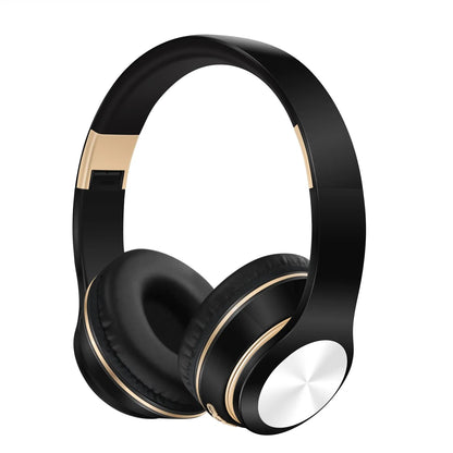 Écouteurs Bluetooth sans fil pliables pour ordinateur, avec micro, suppression du bruit, casque de jeu stéréo HIFI