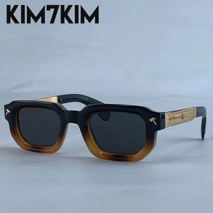 Polarized Square Punk Sunglasses Men 2026 Luxury Brand Classic Rectangle Sunglass UV400 Driving Eyewear Fashion Outdoor Shades