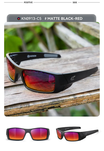 Kaenon Polarized Sport Sunglasses For Men And Women Ideal for Driving Fishing Cycling and Running UV Protection Glasses With Box