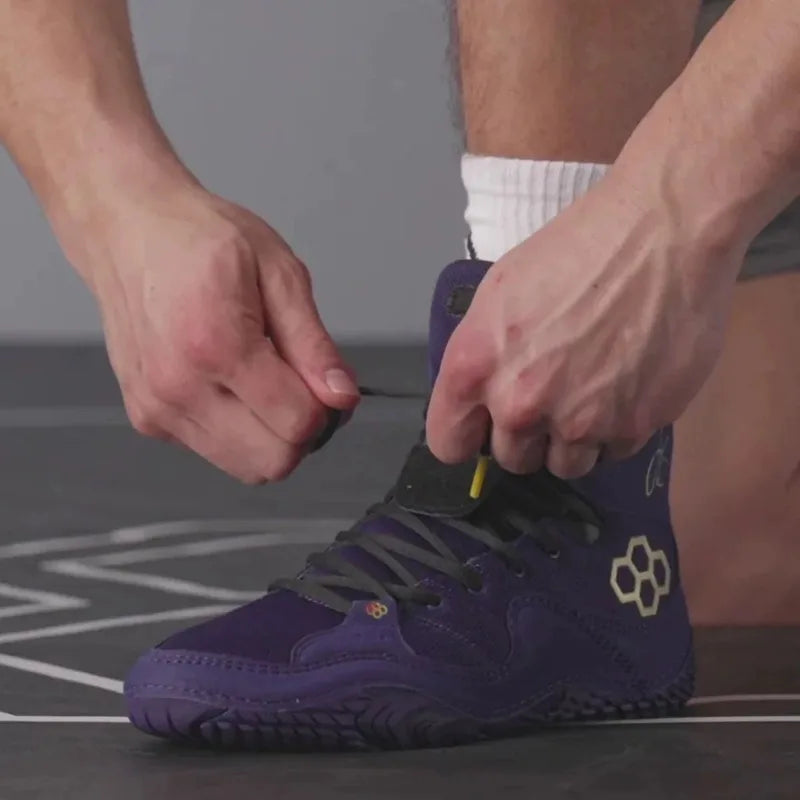 Sapato de Wrestling para Homem e Mulher, Calçado Desportivo de Competição, Ginásio e Treino, Alta Qualidade, Confortável, Sapato de Boxe Desportivo 36-45