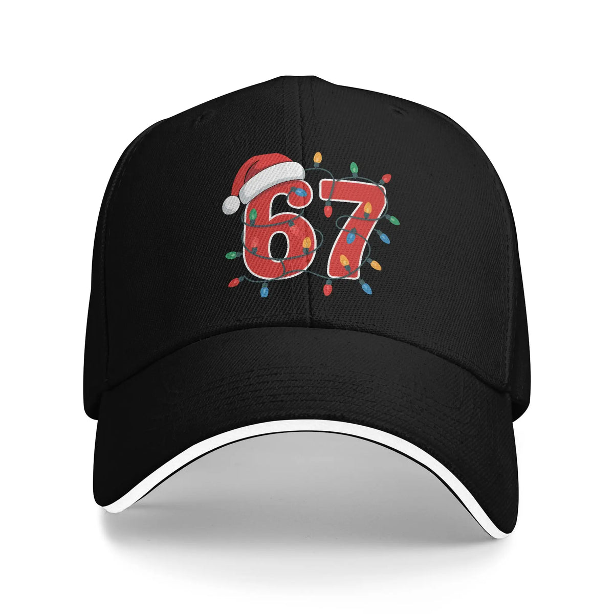 67 Six Seven 6-7 Baseballkeps Populär Steal Brainrot Gaming Meme Sandwich Caps Män Kvinnor Andningsbar Dad Hat Utomhus