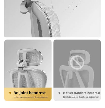 Przenośny minimalistyczny fotel ergonomiczny z podłokietnikiem 10D, fotel komputerowy, biurowy, do nauki i gamingowy Gravitysturdy and durable