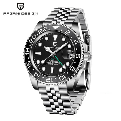 New PAGANI DESIGN Top Luxury Watch 8215 Sports Mechanical Automatic Watch Waterproof Stainless Steel Sapphire Watches for Man