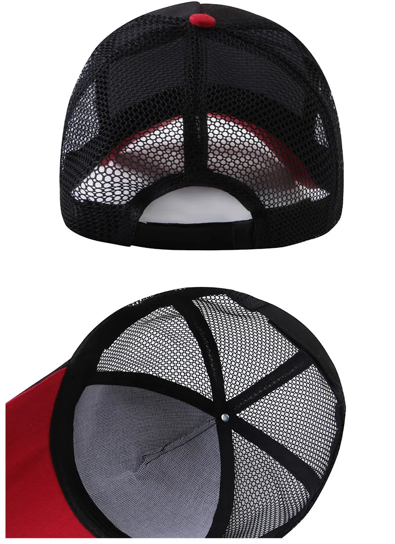 Customized baseball cap with printed logo contrasting duck tongue cap unisex personalized embroidered logo team culture hat