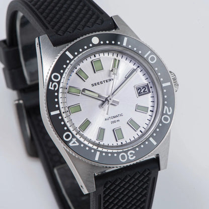 62MAS Diver Men Watch 38mm Original Sapphire Glass Nh35 Automatic Mechanical Waterproof Luminous Date Ceramic Bezel 200M Pro v3