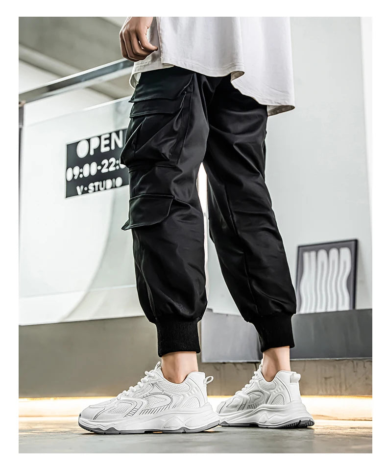 Ténis casuais de corrida para homem, primavera/verão, sola macia, antiderrapantes, respiráveis, para corrida ao ar livre, sapatos desportivos Joker para jovens