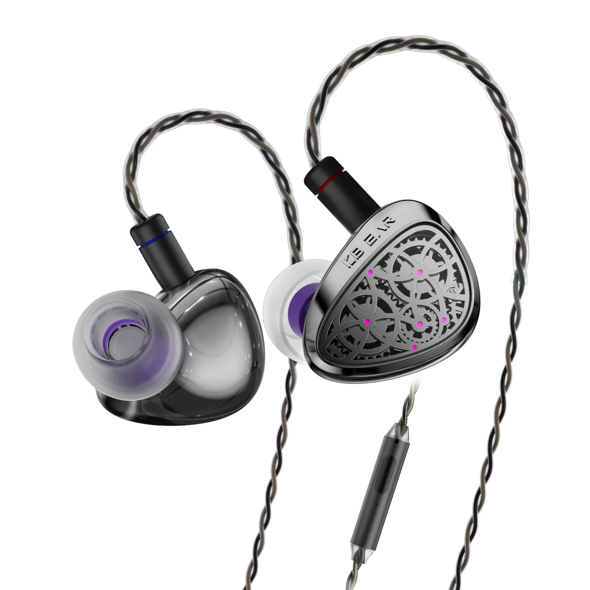 KBEAR Tourbillon-Pro TB-PRO Écouteurs intra-auriculaires 10 mm DD Haute Résolution Type-C HIFI Filaire avec Diaphragme Composite PU+PEEK+DLC