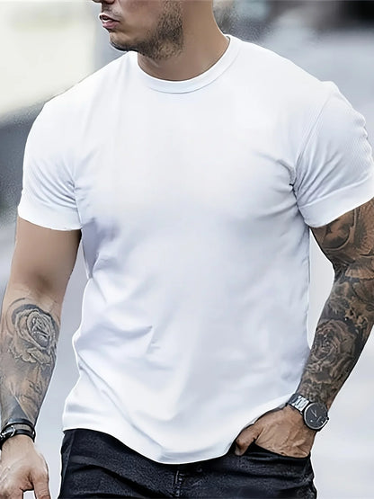 3D Fierce Animal Printed Men's Clothing Casual Fashion Wolf Pattern Short Sleeve Pullover Outdoor Daily Trend T-shirts For Men