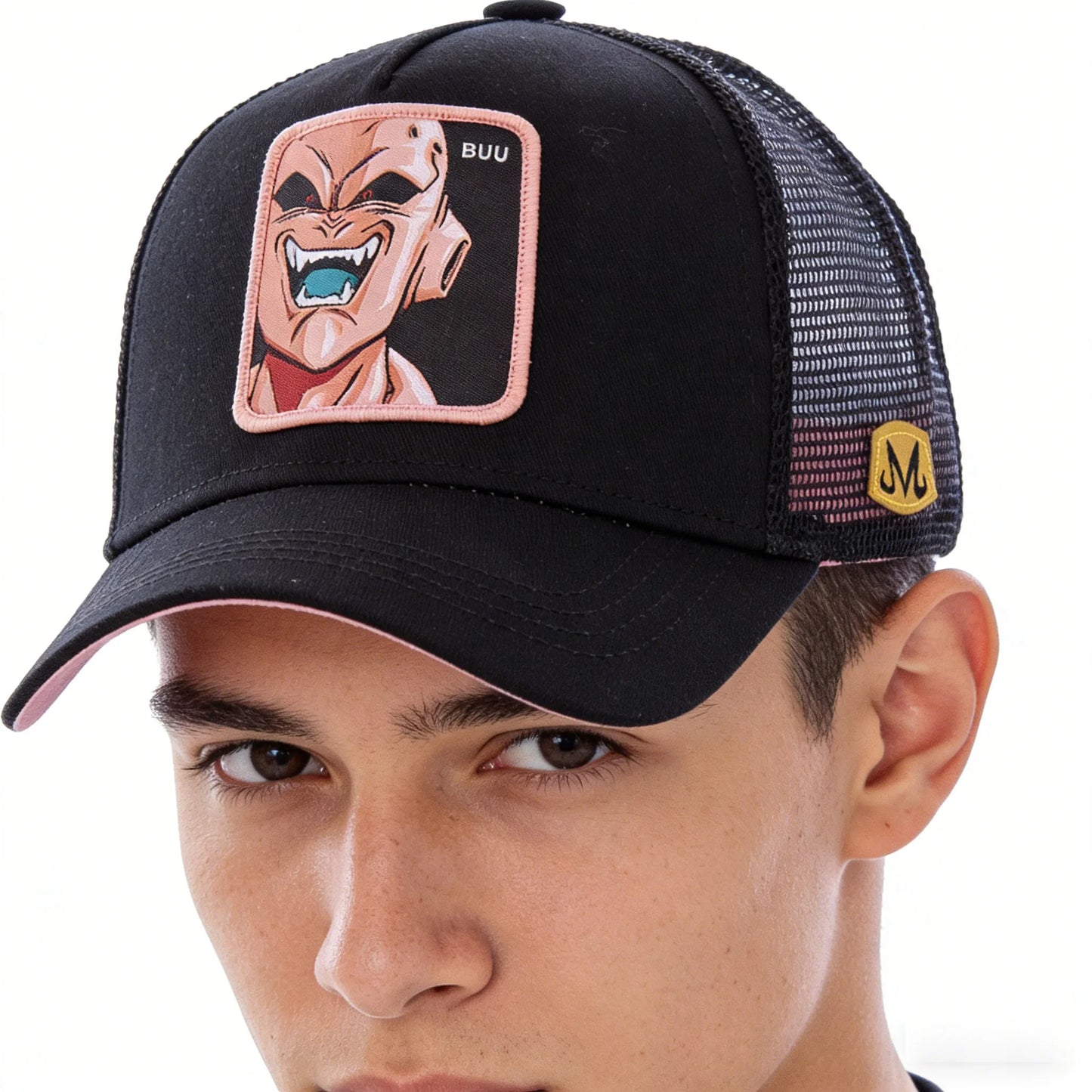 Dragon Ball Son Goku Cap Summer Travel Peaked Cap Men's Embroidery Hip-Hop Mesh Cap Style Sun Visor Baseball Cap Outdoor Sport