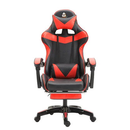 Cadeira gaming Poltrona gaming Cadeira de escritório ajustável em altura com função reclinável ajustável, orelhas de gato e almofadas