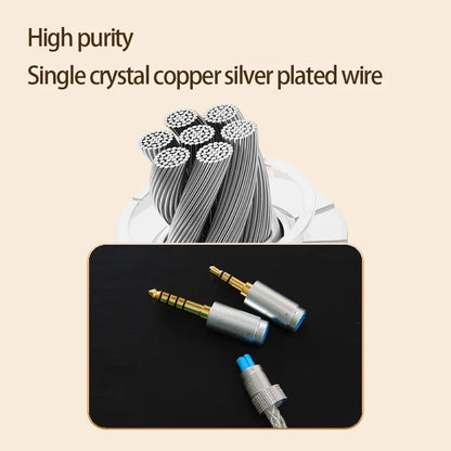 Son Rhyme SR5S Knowles 4Ba + 1Dd hybride écouteur 2Pin 0.78mm Hifi Audiophile dans l'oreille moniteur Iems avec câble modulaire 3.5Mm/4.4Mm