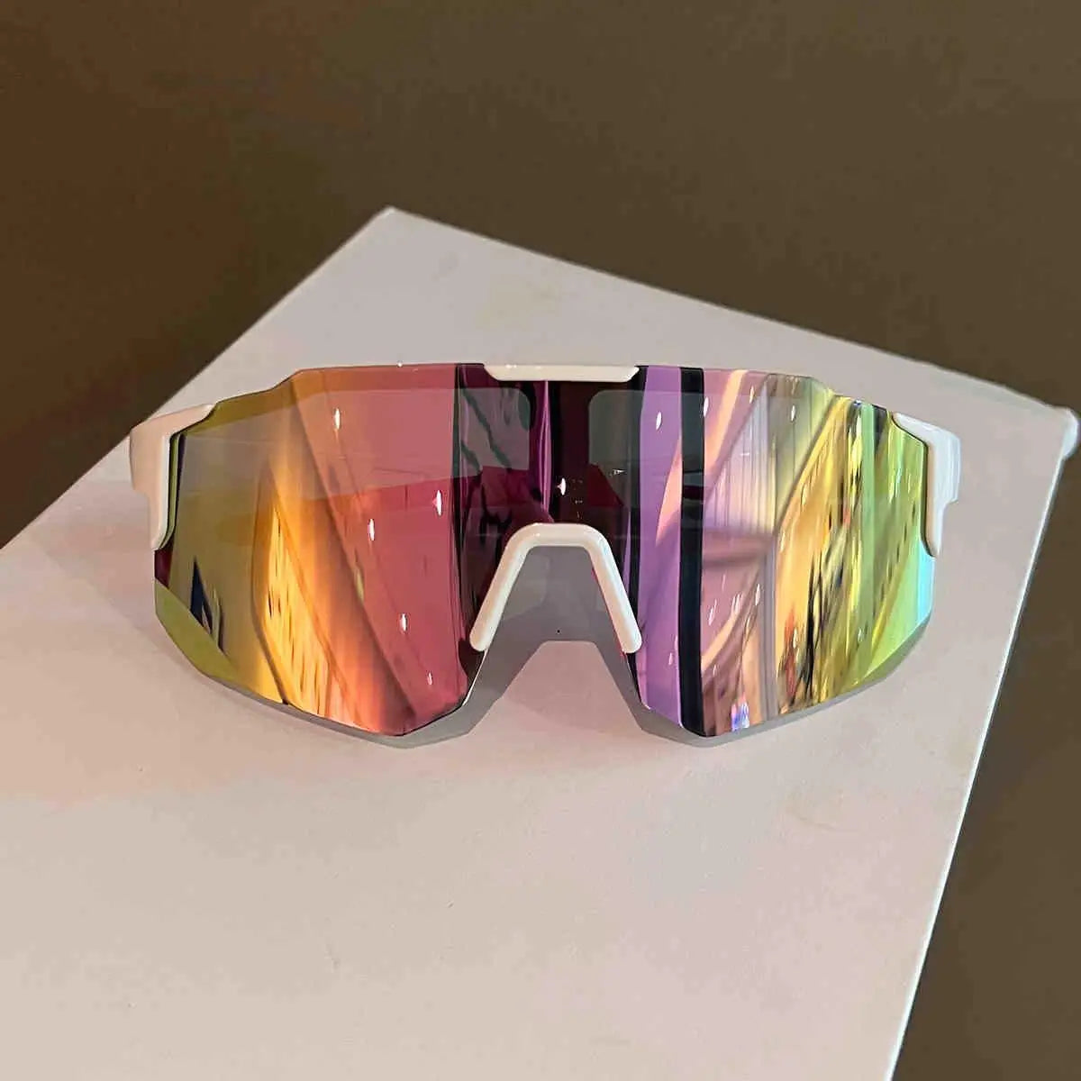 Cycling Glasses for Men Uv400 Cycling Shades Bike Sunglass Outdoor Bicycle Glasses Shades Sunglasses for Men