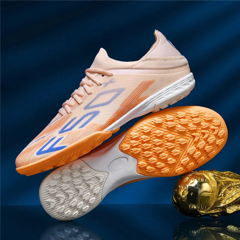 Heren sneakers met grasnoppen Hoogwaardige voetbalschoenen Futsal-voetbalschoenen Antislip voor binnen Populair model met hoge schacht voor buiten