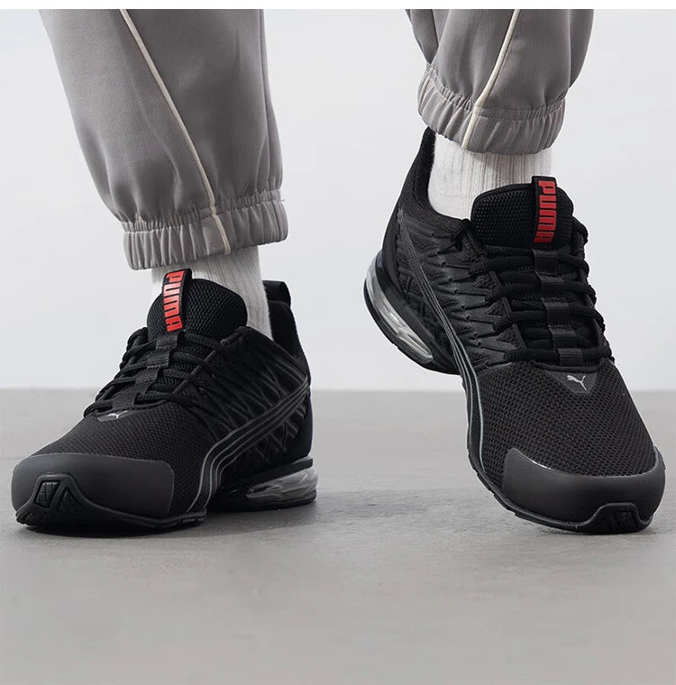 Chaussures de course Puma Authentic Voltaic unisexes, légères, à semelle à coussin d'air, basses, respirantes, 379601-01