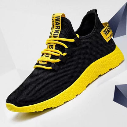 Heren sneakers, casual, lichtgewicht sportschoenen van mesh, zomers, voor heren, outdoor, zachte zool, ademend, comfortabel, modieus, trendy hardloopschoen