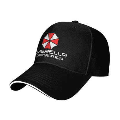 Umbrella Corporation Baseball Cap Retro Adjustable Sandwich Hats for Men Women Breathable Dad Hat Running Golf