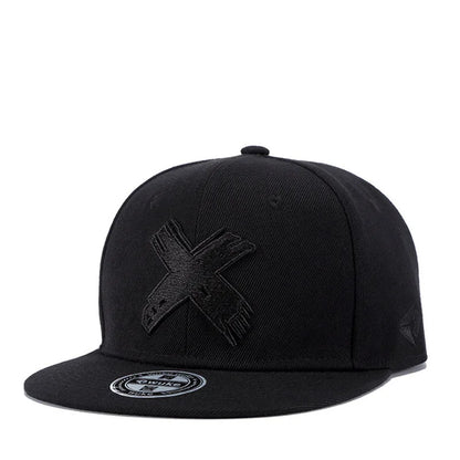 New Adult Snapback Caps Male Hip Hop Baseball Cap 3D Embroidery Flat Peak Caps Men Women Fitted Band Rock Hiphop Hat Female Bone
