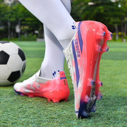 Nouvelles chaussures de football pour hommes, crampons, chaussures de football unisexes TF/FG, chaussures de futsal professionnelles, ultra-légères, de haute qualité, baskets en promotion.
