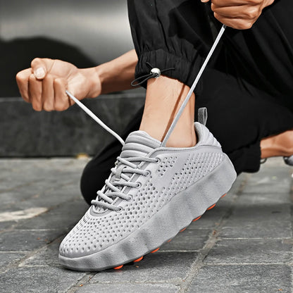 Brand Men Casual Shoes Thick Sole Soft Fashion Sneakers Summer Breathable Male Walking Shoes Zapatillas Hombre 88217 Mens Shoes