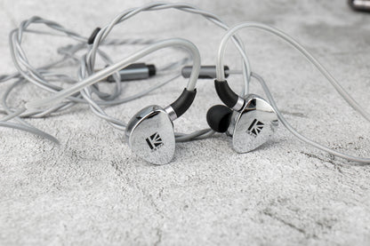 KBEAR TB01 Chrono IEMS – Écouteurs intra-auriculaires filaires avec basses profondes, casque de jeu pour le streaming en direct, boîtier entièrement métallique en alliage de zinc