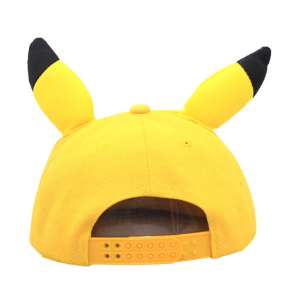 Pokemon Baseball Cap Pikachu Hat Pokemon Cosplay Hip Hop Cap for Girl Boy Children kids Anime Figures Toy Gift Cartoon Hat