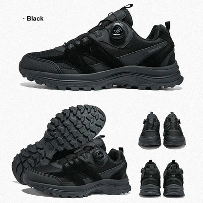 Zapatillas de senderismo para hombre Baasploa: antideslizantes, resistentes al desgaste, para escalada y senderismo al aire libre; con interior de algodón para mayor comodidad; zapatillas deportivas para actividades al aire libre.