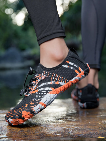 Oiaano Nouvelles chaussures de plage à séchage rapide « Camo » pour homme et femme, sandales aquatiques, baskets aquatiques pour homme, chaussures de sport et de marche