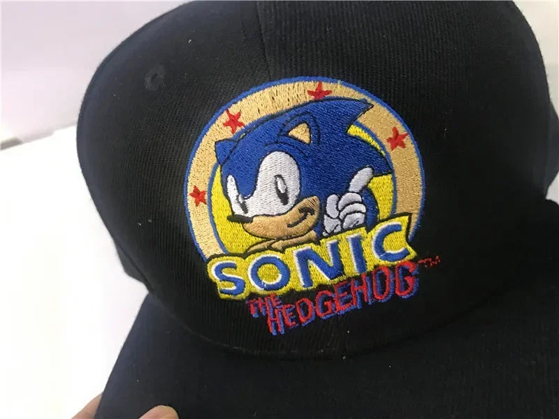 Supersonic Mouse Four Seasons Cap Movable Doll Toy Adjustable Hedgehog Anime Hip-hop Cap Baseball Cap Hat Student Boy Girl Hat
