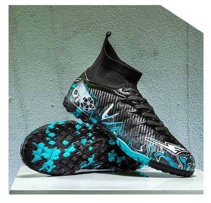 Chaussures de football professionnelles pour hommes, crampons de football, chaussures de football originales pour terrain intérieur, bottes d'entraînement sur gazon TF/FG, baskets