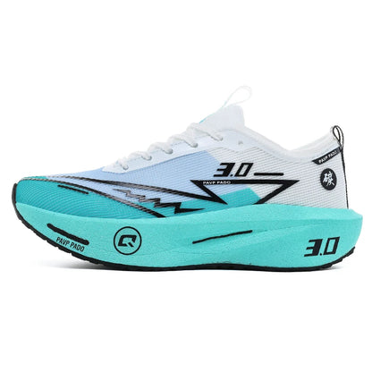 Brand Men's Carbon Plate Running Shoes Soft Cushion Shock Absorbing Sports Shoes Unisex Sneakers Light Anti-Slip Training Shoes