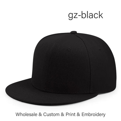 SLECKTON Custom Logo Hats High-quality Hiphop Snapback Caps Letter Embroidery Brand Design Trucker Cap Wholesale Hat Adult