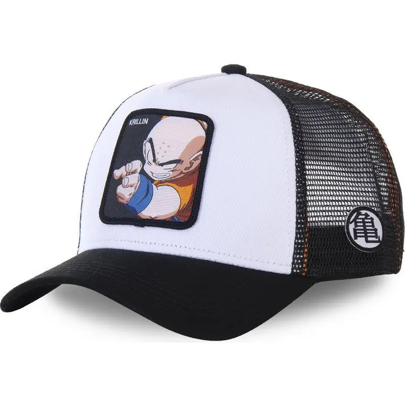 High Quality Dragon Ball Z Styles Anime Son Goku Cotton New Baseball Cap Men Women Hip Hop Dad Adjustable Mesh Hat Trucker Hat