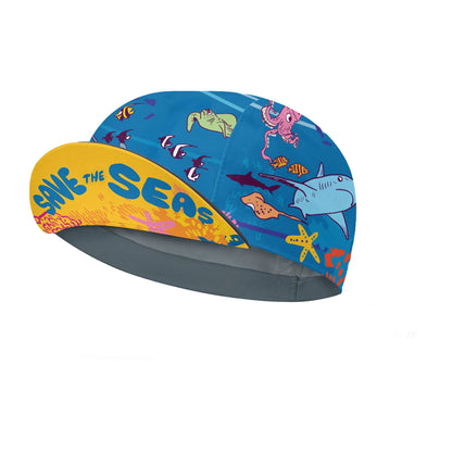 Classic Retro Red Blue Green Polyester Cycling Caps Summer Breathable Sports Quick Dry Bicycle Hat Men And Women