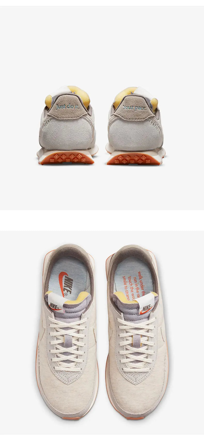 Nike genuine Waffle Trainer 2 Unisex Casual Sneakers DO2345-120