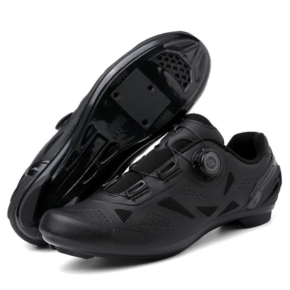 2026 New Men's Non - Slip Breathable Lock - Type Mountain Bike Cycling Shoes Durable Adjustable Outdoor Sports Footwear