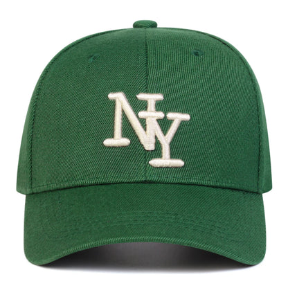 Unisex NY Letter Embroidery Baseball Caps Spring and Autumn Outdoor Adjustable Casual Hats Sunscreen Hat Sports Cap
