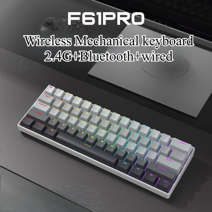 Keyboard Bluetooth Wireless Mechanical keyboards rgb Gamer teclado para tablet mecanico 60% ipad Backlit Mini usb key board