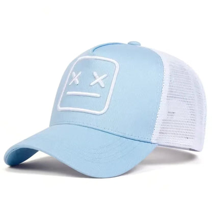 Șepci de baseball unisex XX cu broderie, reglabile, casual, pentru primăvară și vară, cu protecție solară