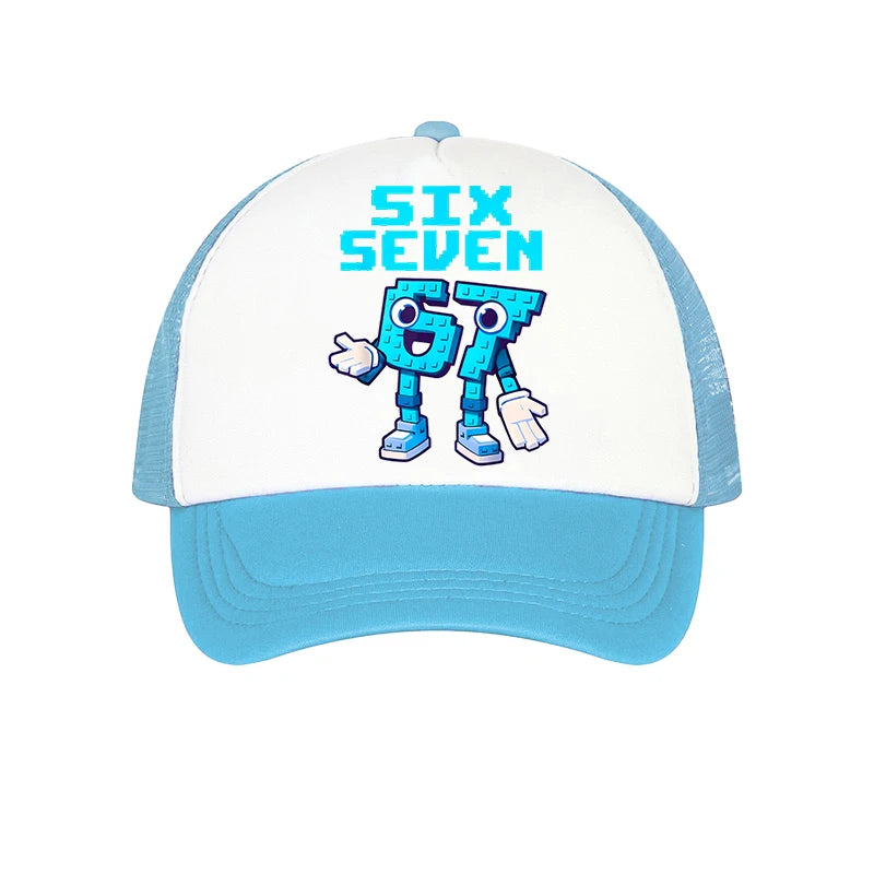 Steal A Brainrot 67 Baseball Cap Game Character Print Sun Hat Kids Adult Adjustable Peaked Caps Anime Fashion Summer Casual Hats