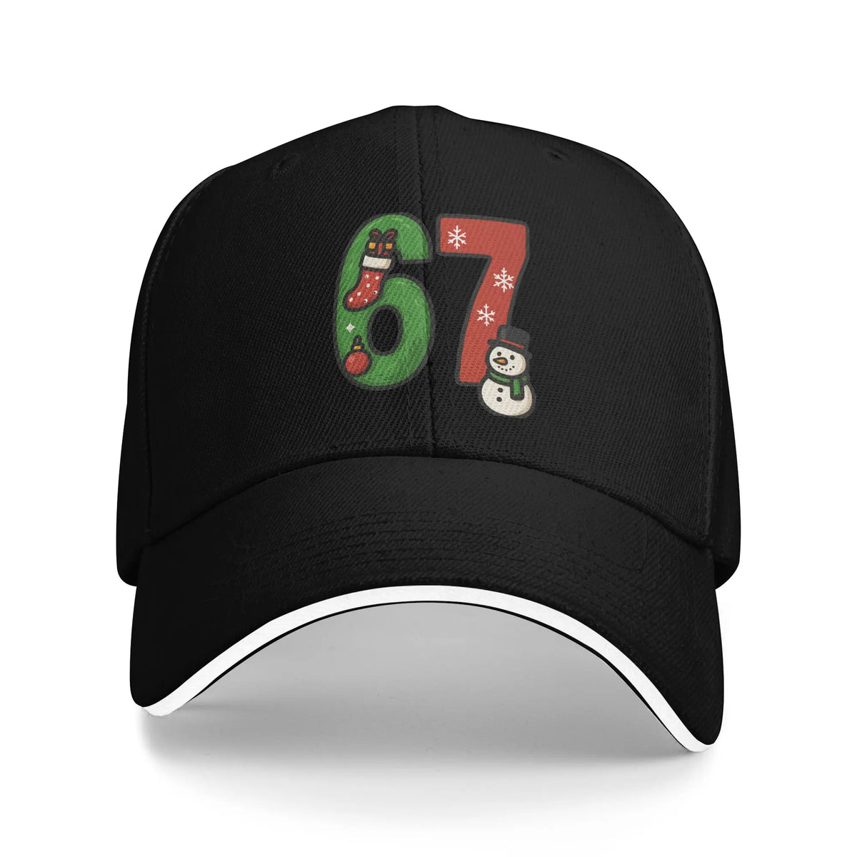 67 Six Seven 6-7 Baseballkeps Populär Steal Brainrot Gaming Meme Sandwich Caps Män Kvinnor Andningsbar Dad Hat Utomhus