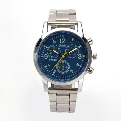 Watch Men Luxury Stainless Steel Sport Quartz Hour Wrist Analog Watch Casual Chic Watch Relogios Masculino Montre Homme Reloj