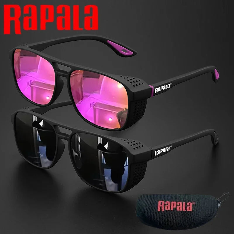 Rapala Professional Sports Sunglasses - Polarized Windproof UV400 for Cycling Running Outdoor Enthusiasts UV400