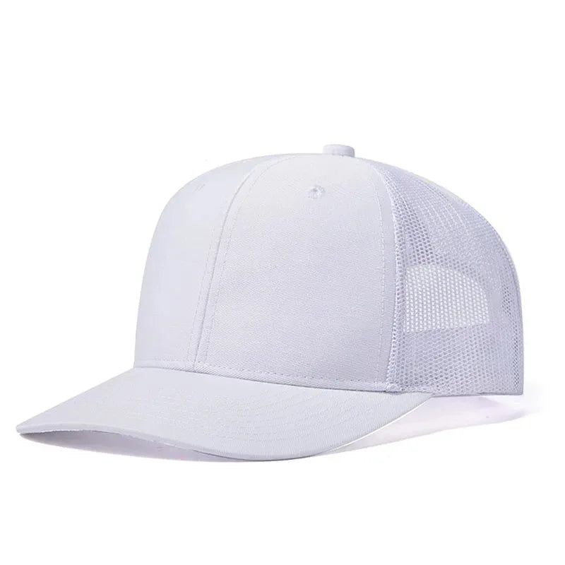 Breathable Mesh Classic Baseball Cap forMem Women Casual Trucker Hat Breathable Adjustable Snapback Unisex Active Sporty Dad Cap