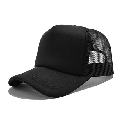 Czapka unisex, casualowa, gładka, z siateczki, czapka baseballowa z regulowanym zapięciem typu snapback dla kobiet i mężczyzn, czapka w stylu hip-hopowym, czapka typu trucker, czapka w stylu streetwear, czapka typu „dad hat”