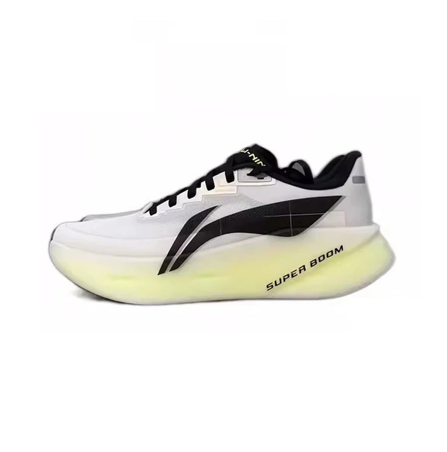 Li-Ning vyriški CHAOYING PRO amortizuojantys bėgimo bateliai BOOM FIBER, kvėpuojantys, lengvi, elastingi LiNing kasdieniai sportiniai bateliai ARBW003